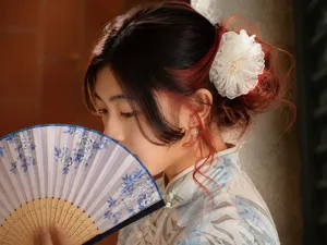 古典造型盤髮｜深棕紅內層挑染旗袍盤起｜Dio｜TiAM 中壢延平店 1