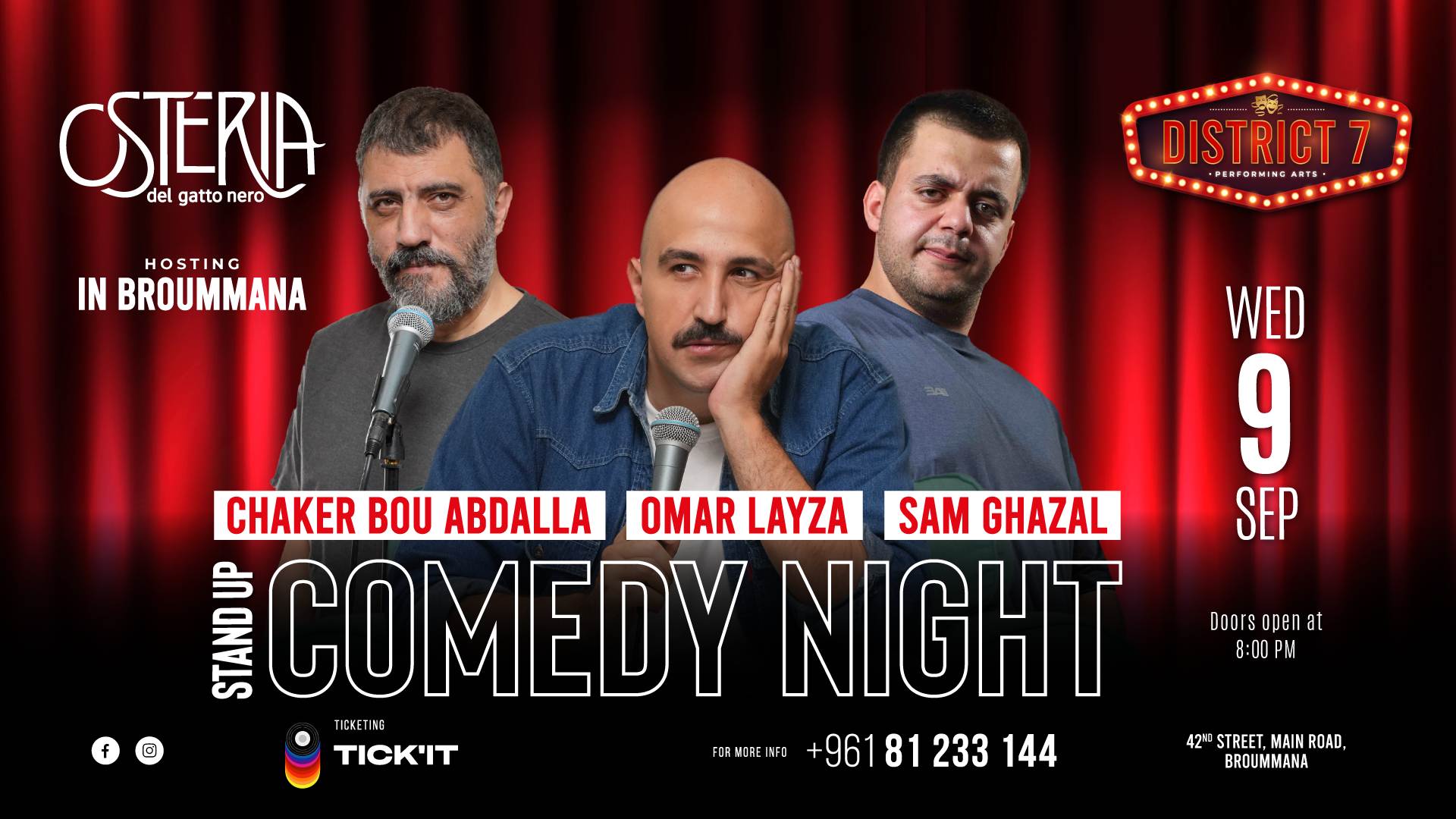 stand up comedy night