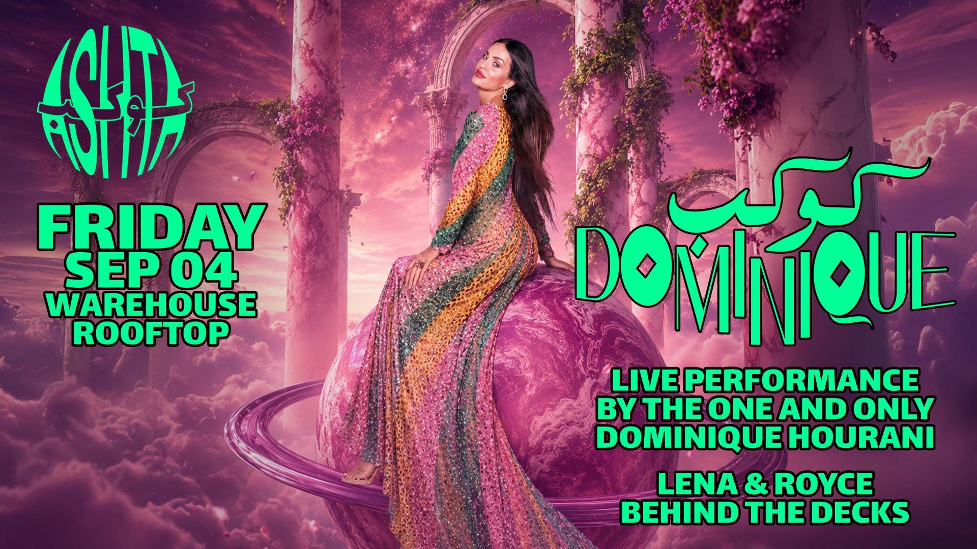 Kawkab Dominique - Warehouse Rooftop