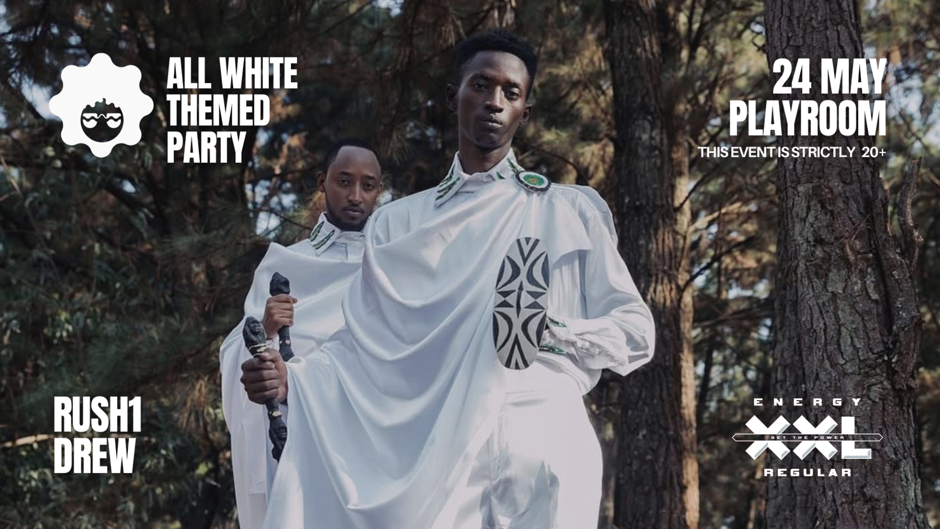 AFRICANA XVI (ALL WHITE)