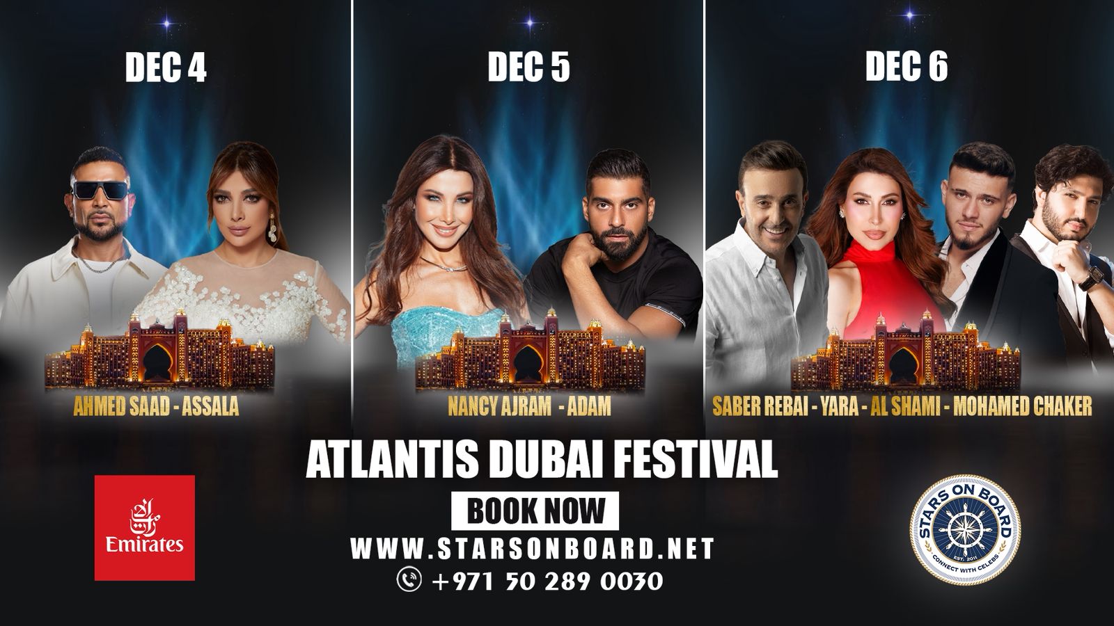 3 - Nights Package with Tickets & Hotel Rooms