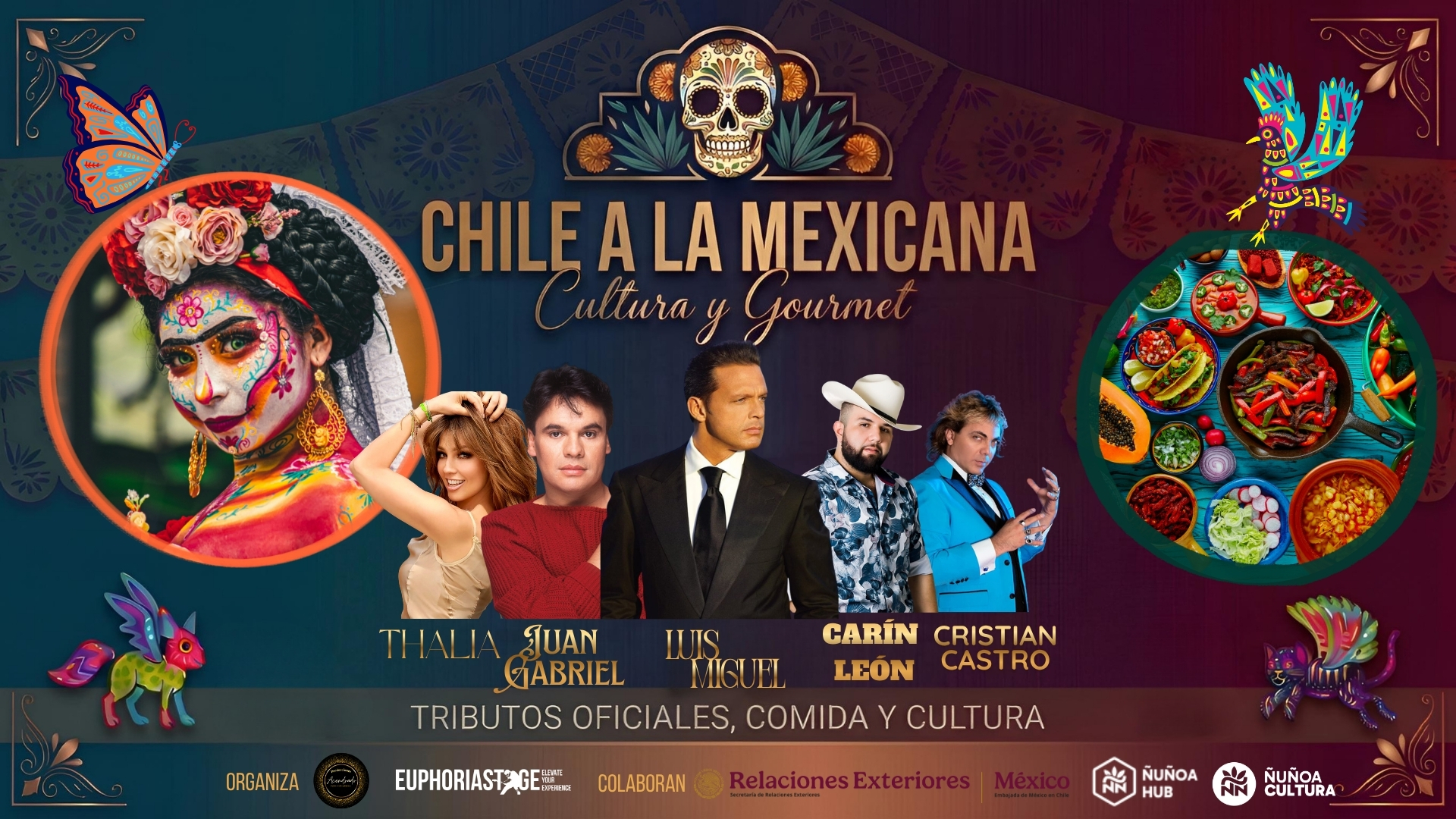 Entradas para el evento Chile a la Mexicana - Destacado en EuphoriaStage