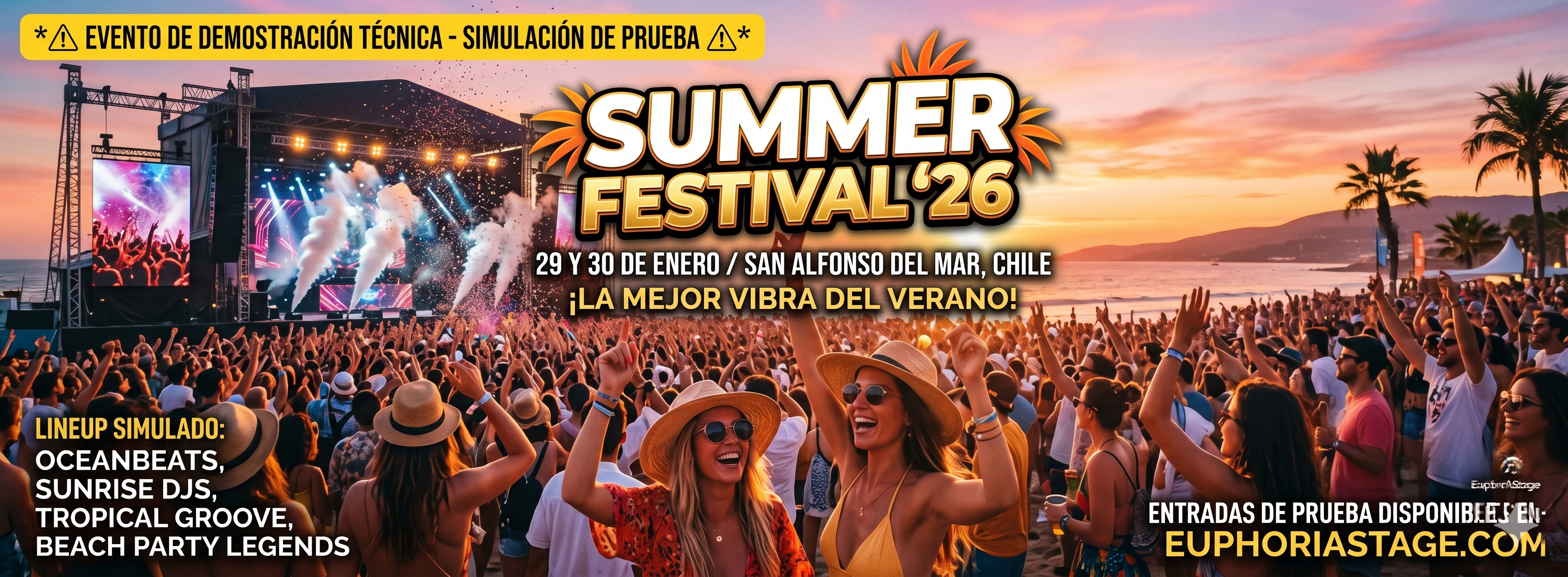 [DEMO] Summer Festival '26 - Prueba Tecnológica