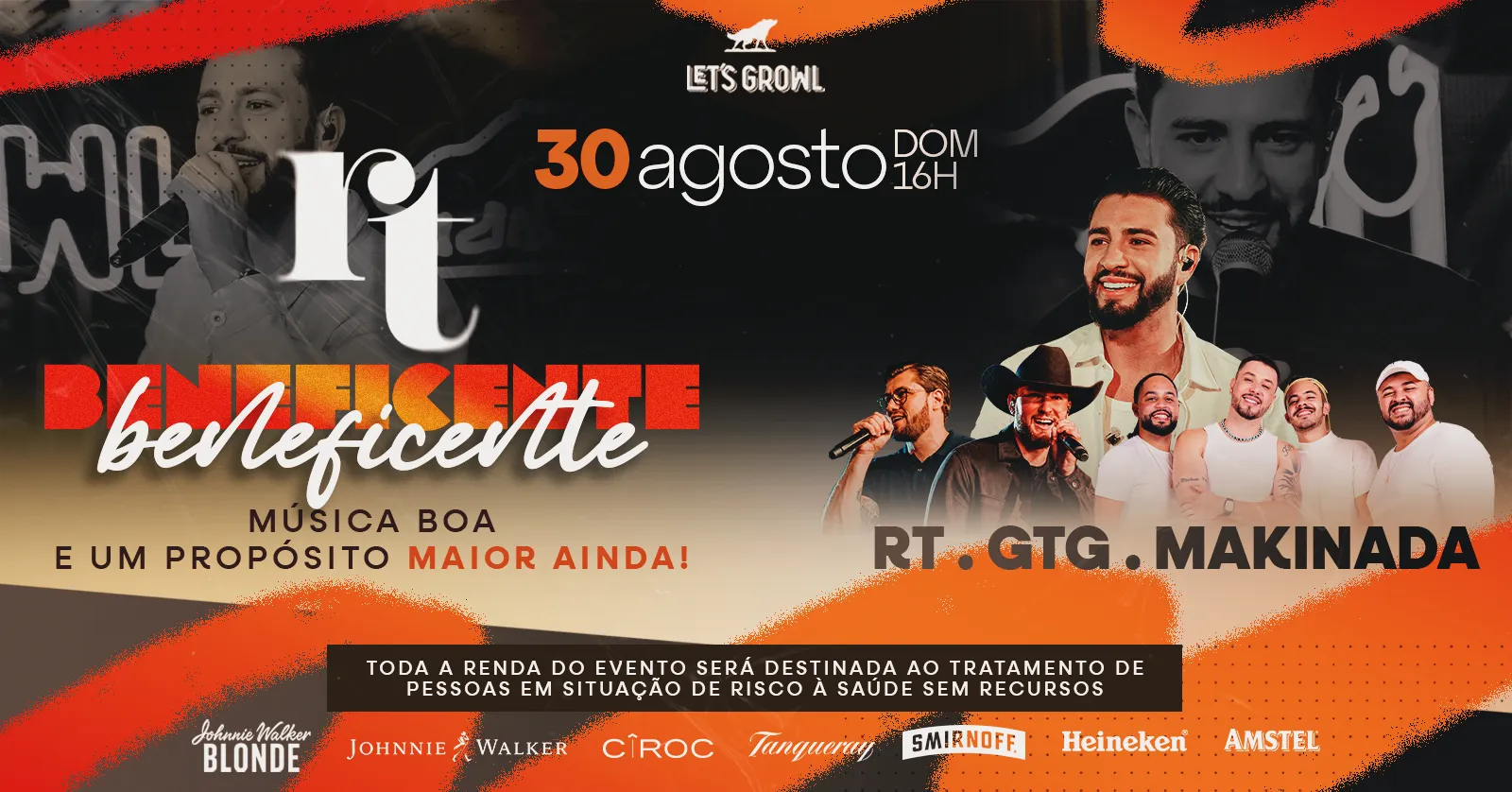SHOW BENEFICENTE + PRÊMIOS