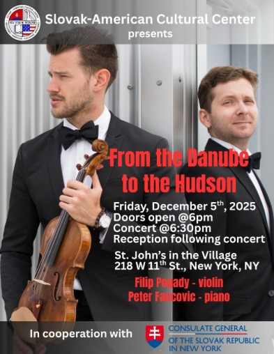 From The Danube To The Hudson Concert & Reception