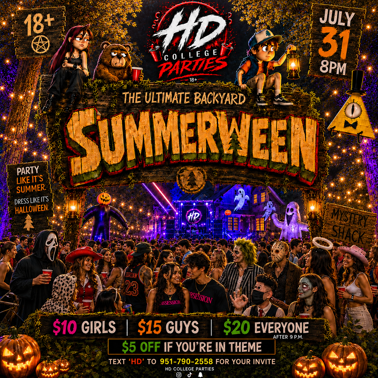 SUMMERWEEN COSTUME PARTY👻