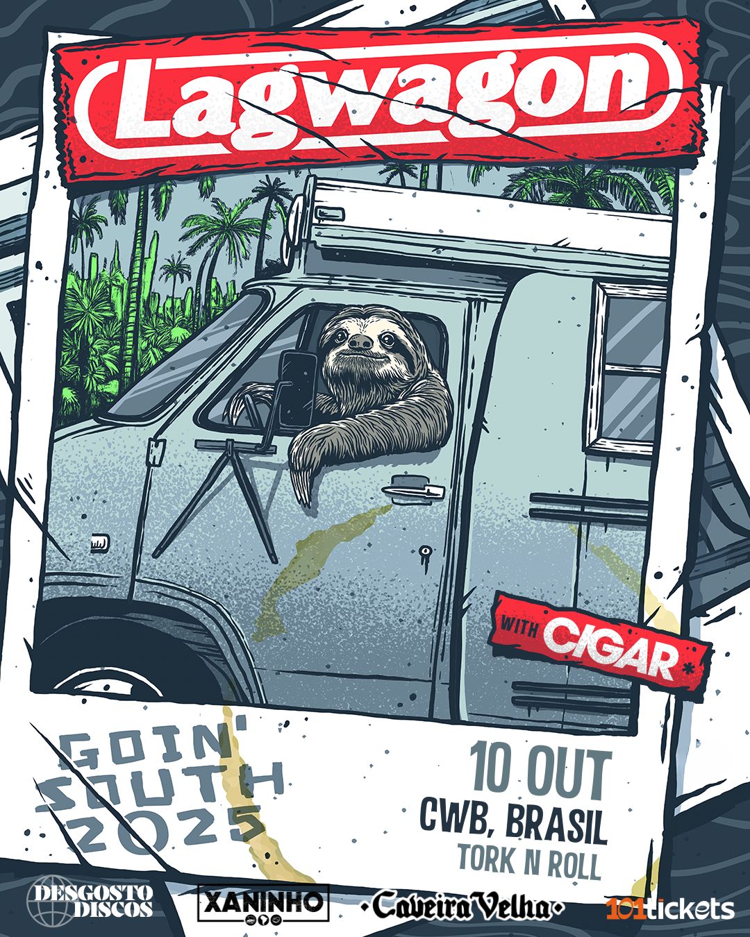 Lagwagon e Cigar em Curitiba