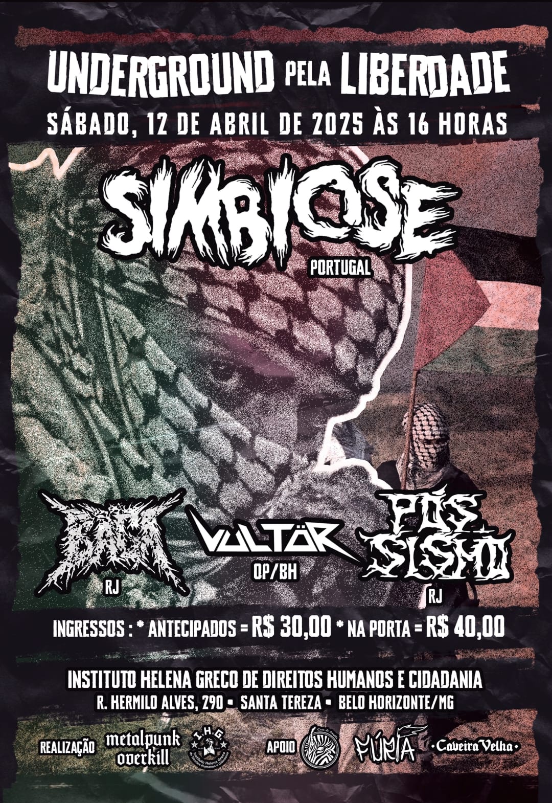 UNDERGROUND PELA LIBERDADE