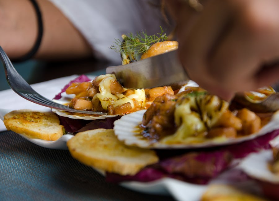 Example of lunch served during La Fortuna Waterfall tour (menu may vary) in San Carlos, Costa Rica