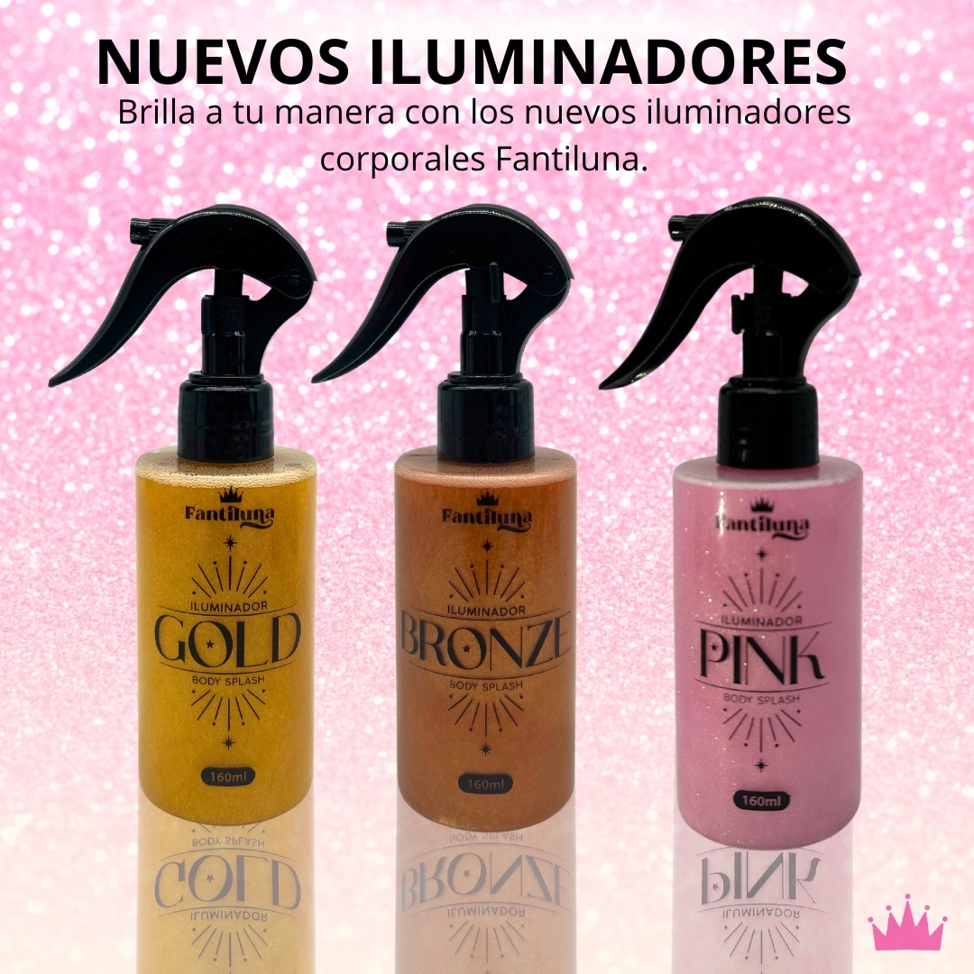ILUMINADOR CORPORAL GOLD FANTILUNA X160ML (Ref:01015)
