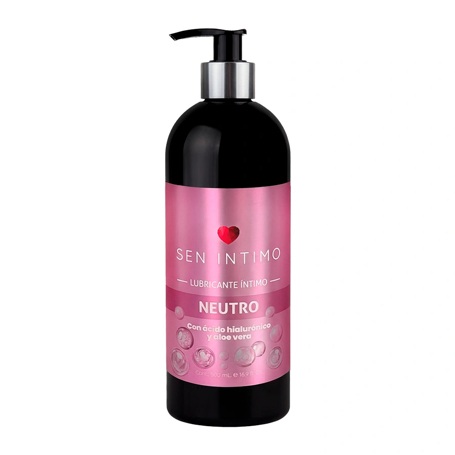 Lubricante Neutro con Ácido Hialurónico y Aloé x 500 ml by Sen Ìntimo