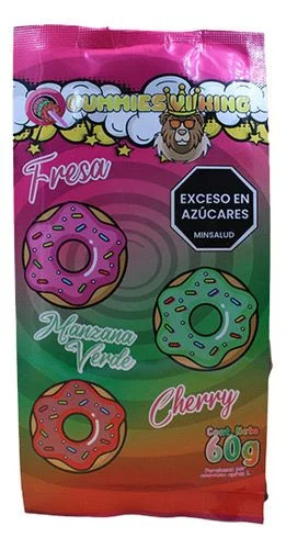 Gomas en forma de donal para el pene
