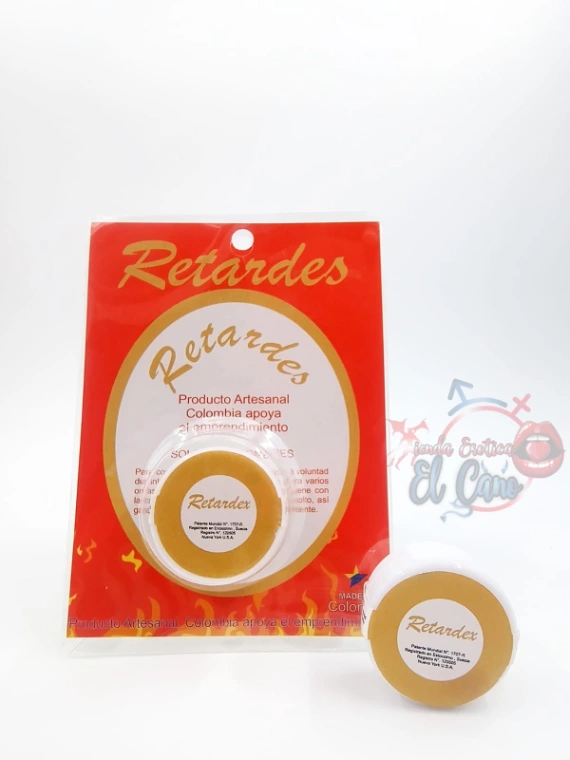 RETARDANTE CREMA X5GR RETARDEX ROJO (Ref:1314)