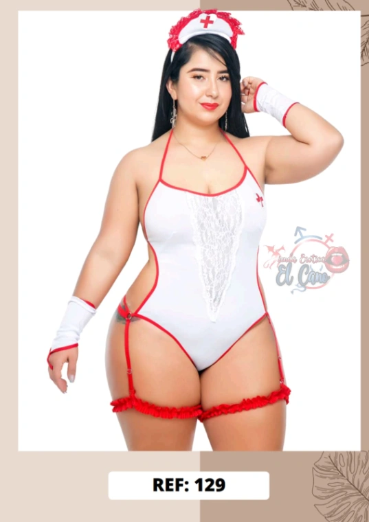 DISFRAZ ENFERMERA CURVY (Ref:129)