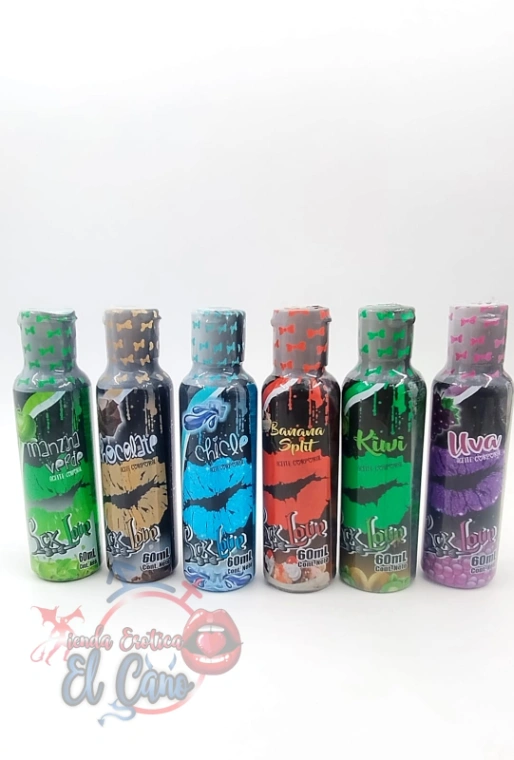 ACEITE CALIENTE SABORIZADO X60ML SEXLOVE (Ref:0071)