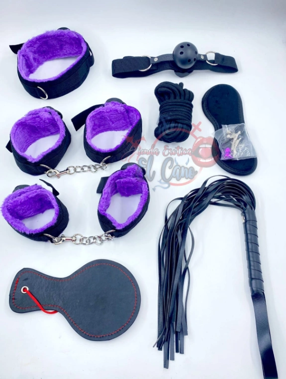 COMBO SADOMASOQUISMO X10 PIEZAS (Ref:4509)