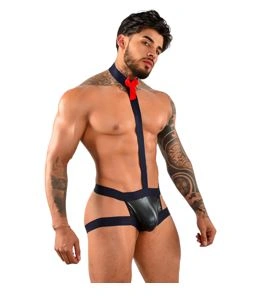 LENCERIA HOMBRE SUSPENSORIO RENZO (Ref:IT-10 NEGRO)