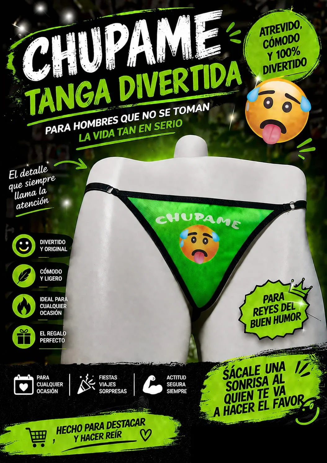 PANTY GROSERO «CHUPAME» (Ref:0891)