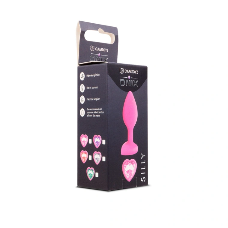 Onix Plug Anal Silly CamToyz Fucsia Joya