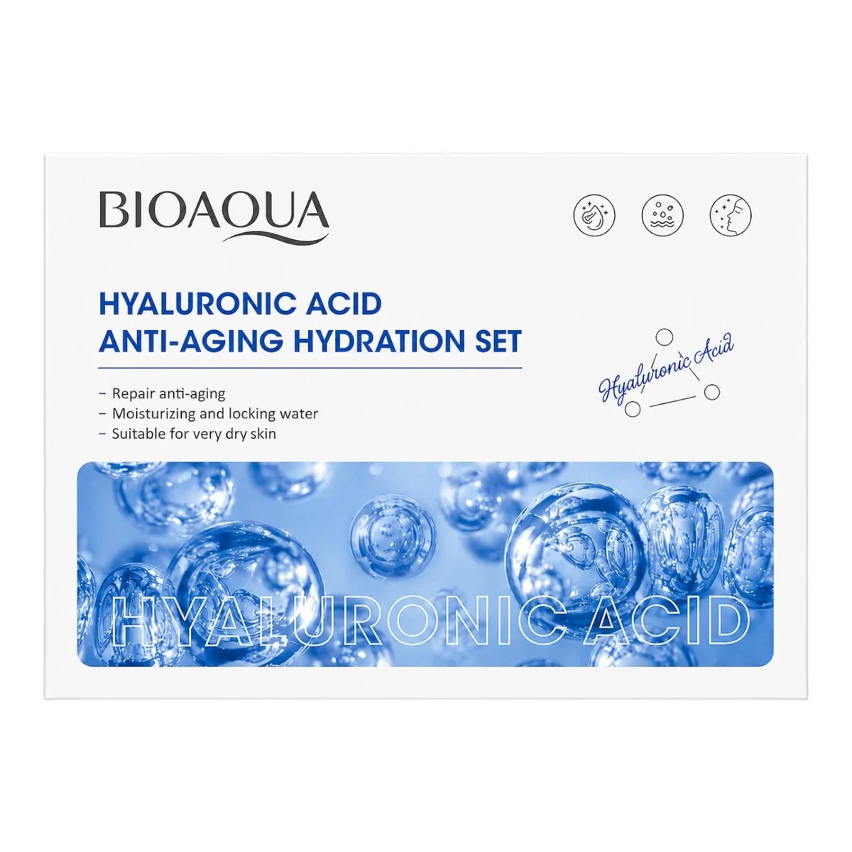 MINI KIT VIAJERO DE ACIDO HIALURONICO BIOAQUA Ref:B112