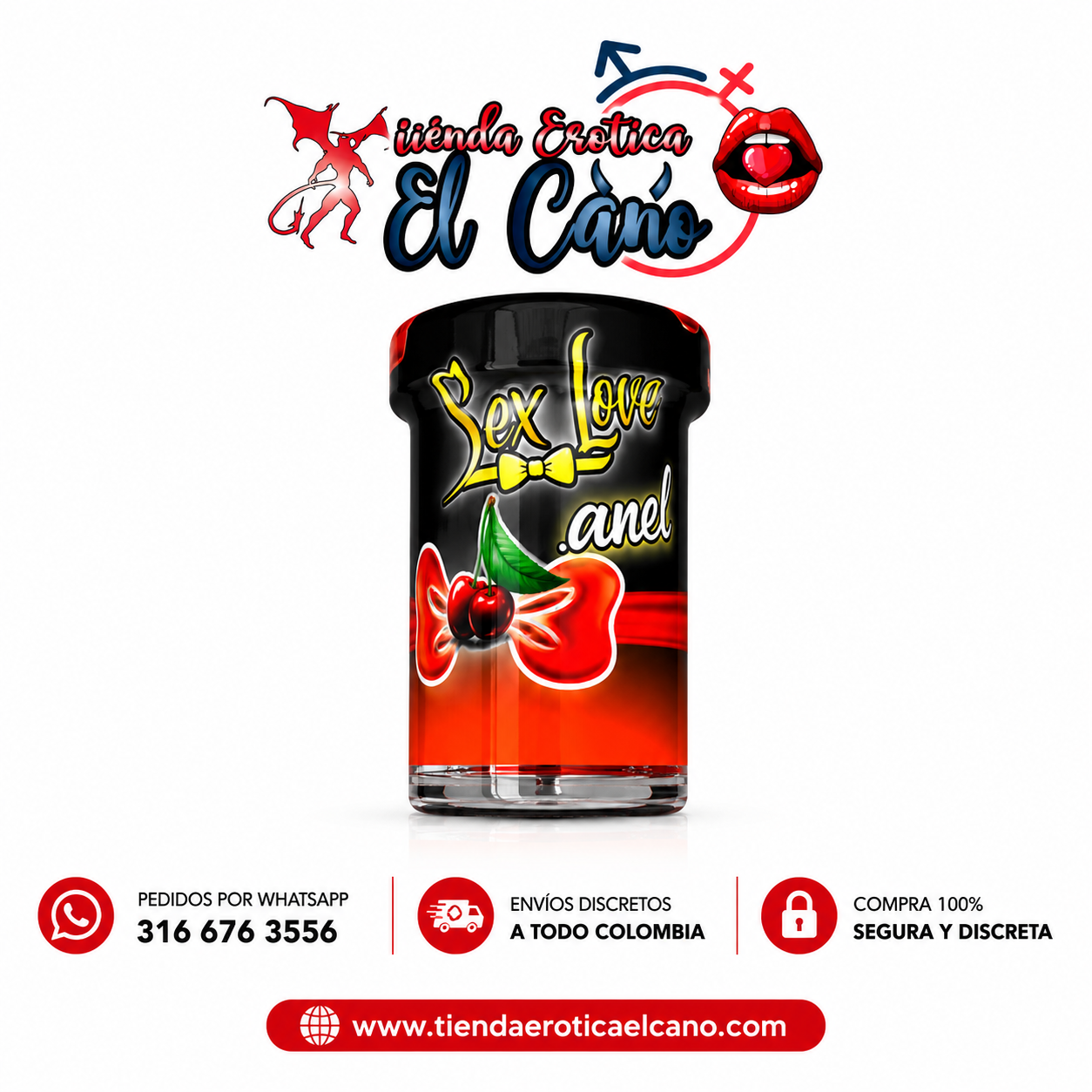 Lubricante Intimo Anal Sex love x10 ml