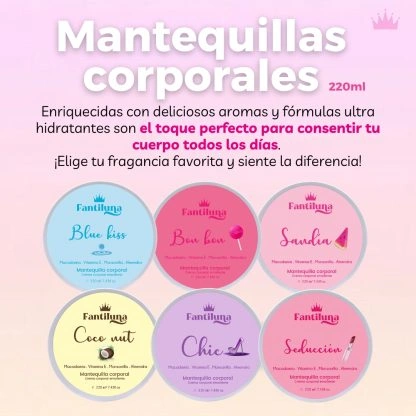 MANTEQUILLA CORPORAL FANTILUNA X220ML (Ref:01011-E)