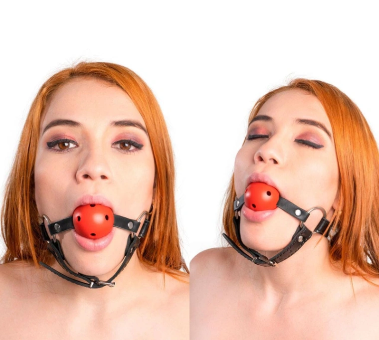 MORDAZA BOLA ROJA (Ref:1607)