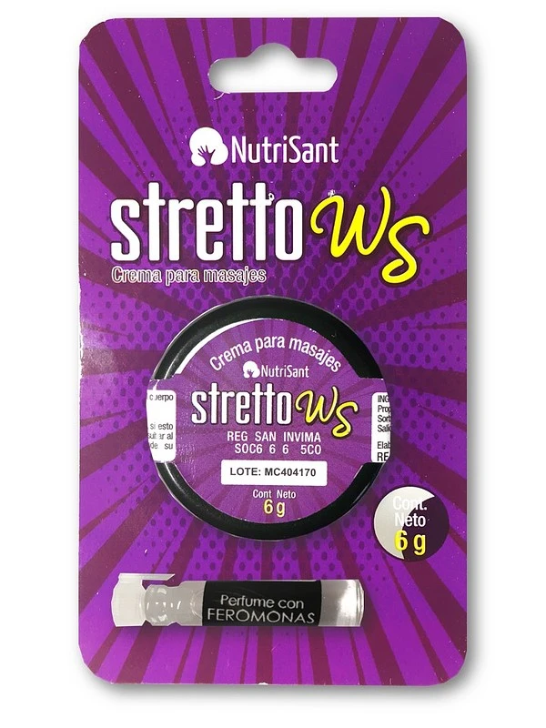 ESTRECHANTE CREMA STRETTO X6GR NUTRISANT (Ref:6009)