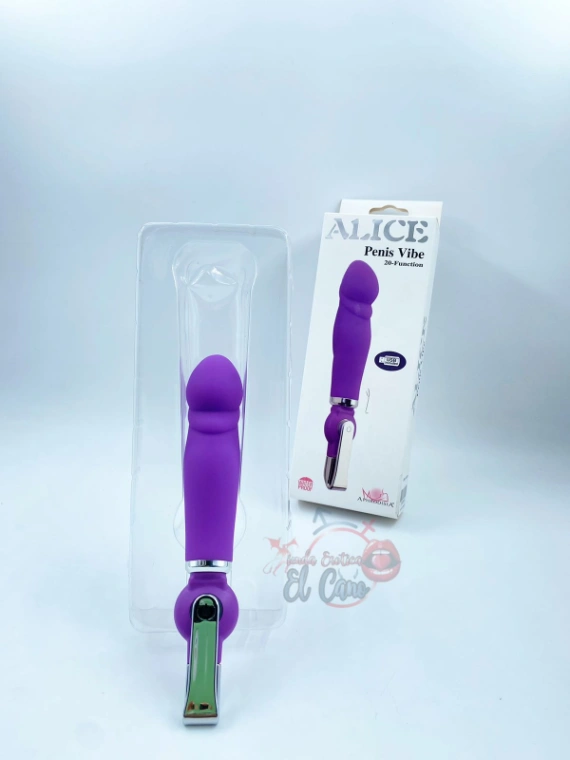 Vibrador Yoda morado