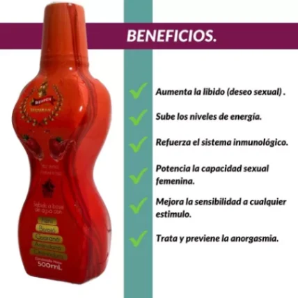 POTENCIALIZADOR FEMENINO BERPEN X 500ML (Ref:2331)