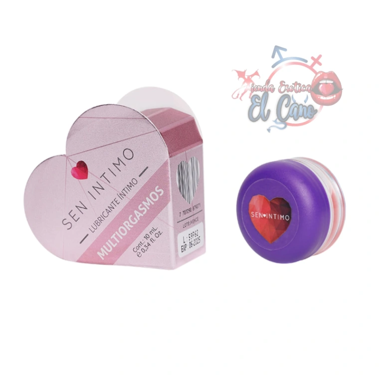 MULTIORGASMICO CORAZÓN X10ML SEN INTIMO (Ref:1533)