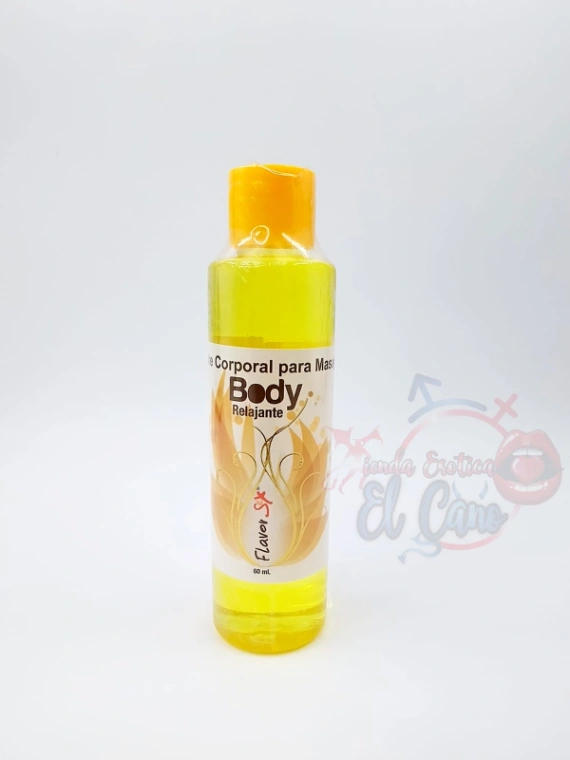 ACEITE MASAJE RELAJANTE NARANJA/CHOCOLATE X60ML FLAVOR (Ref:01020-B)
