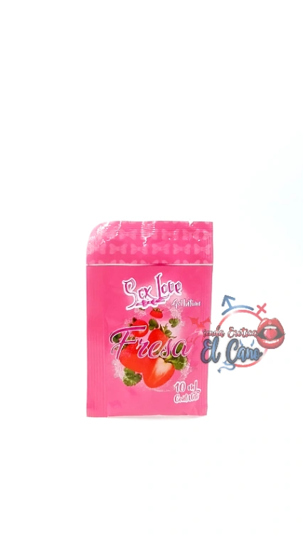 SACHET LUBRICANTE FRESA SEX LOVE 002