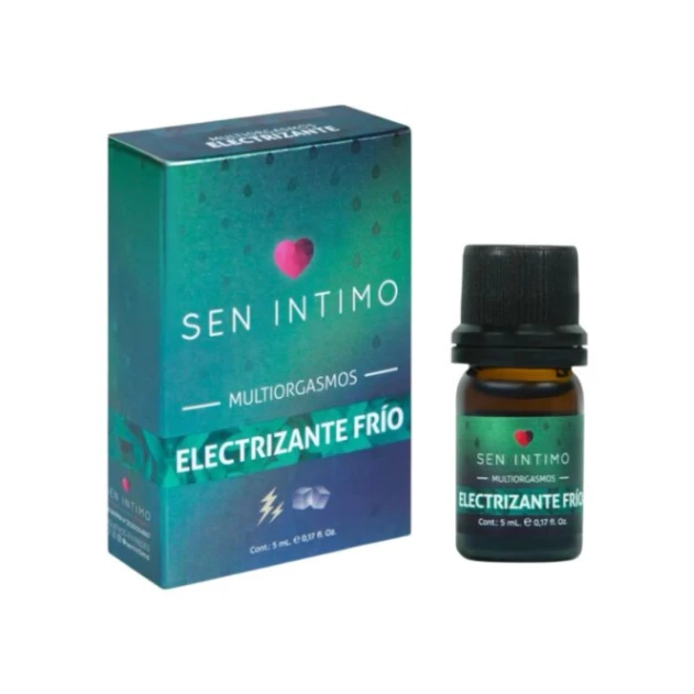 Lubricante intimo multiorgasmos electrizante frio x5 ml – Sen intimo
