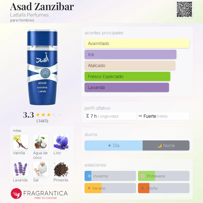 Lattafa Asad Zanzibar 100ml 2