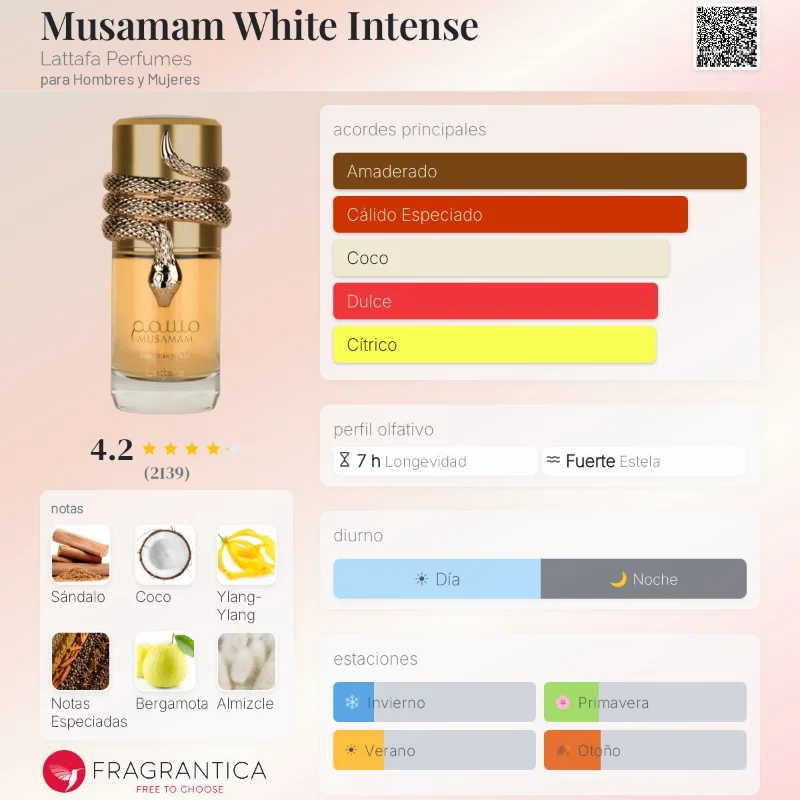 Lattafa Musaman White Intense 100ml 2