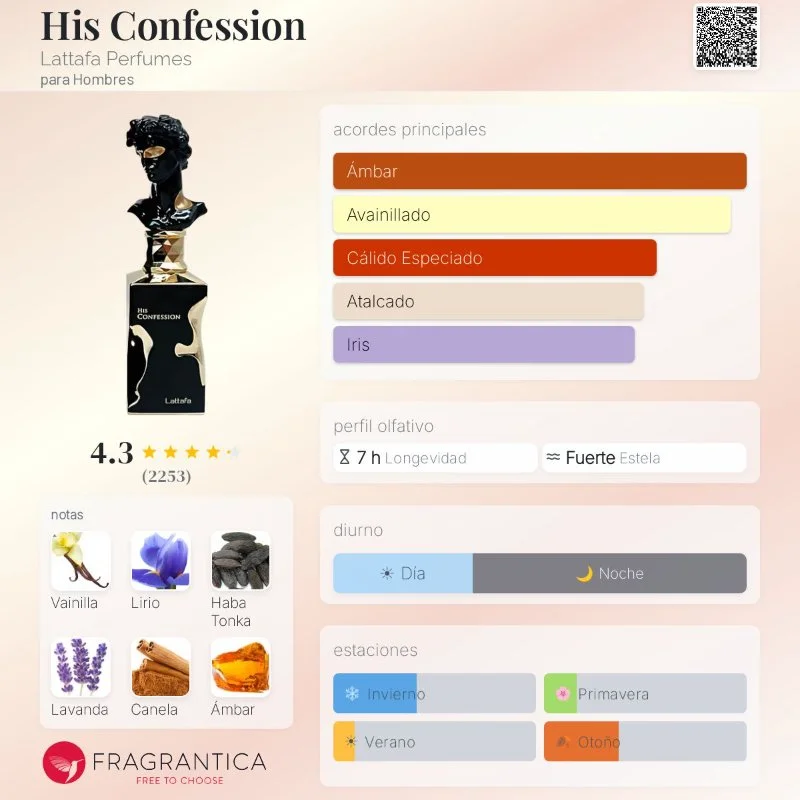 Lattafa His Confession 100ml 2