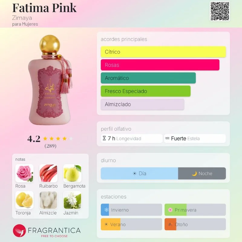 Zimaya Fatima Pink 100ml 2