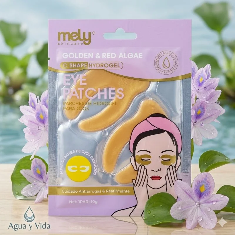 Parches de Hidrogel para Ojos Golden & Red Algae | Antiarrugas y Reafirmante