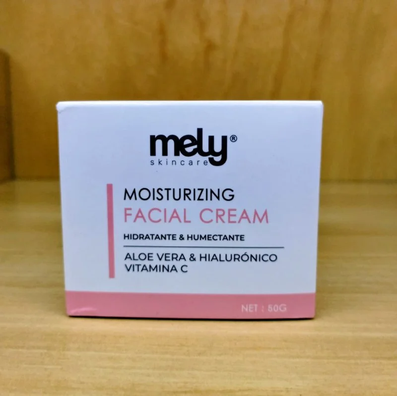 Crema Facial Hidratante y Humectante Mely | Aloe Vera, Hialurónico y Vitamina C 50 g 2