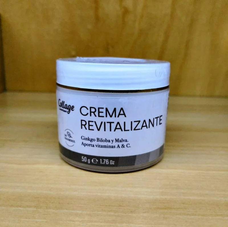 Crema Revitalizante Collage – Con Ginkgo Biloba, Malva y Vitaminas A & C 50 g 2