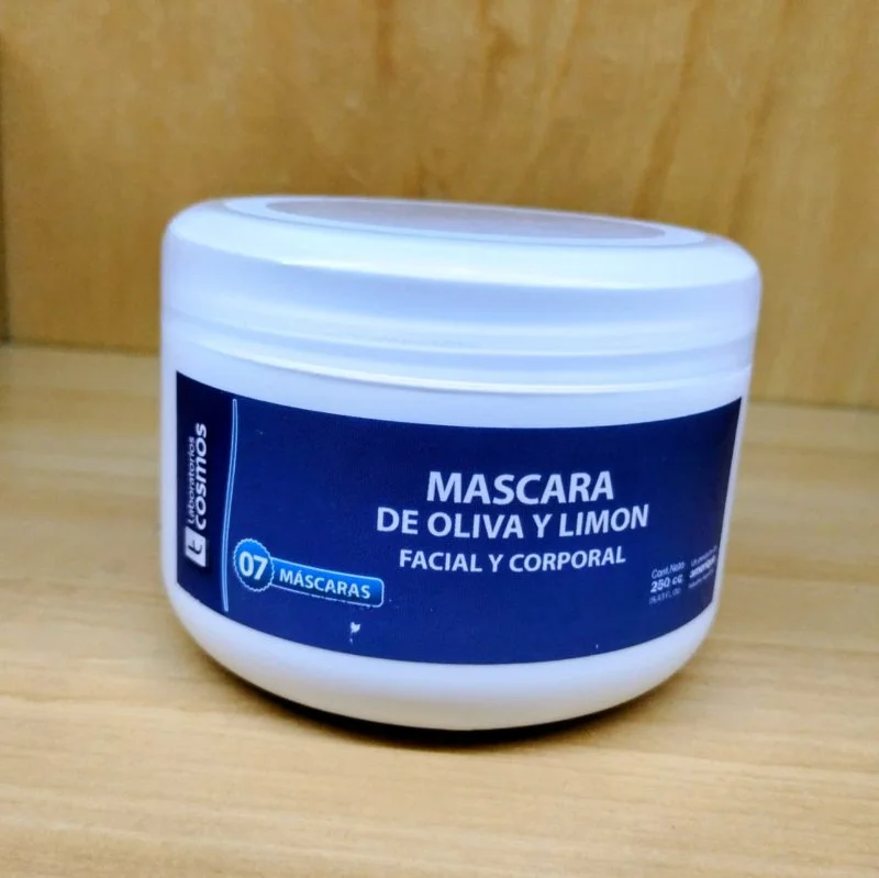 Máscara de Oliva y Limón Laboratorios Cosmos – Nutrición Facial y Corporal — 250 cc 2