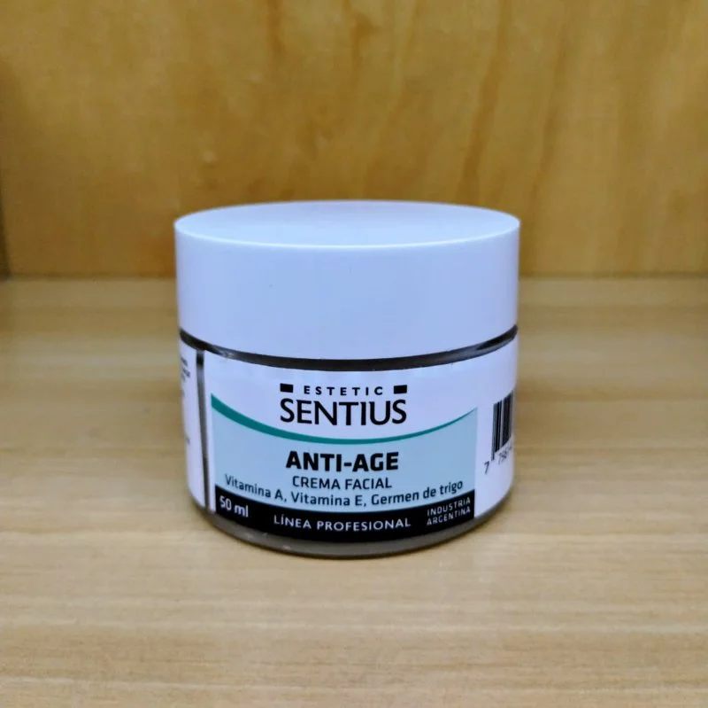 Crema Facial Anti-Age Estetic Sentius – Con Vitamina A, Vitamina E y Germen de Trigo 50 ml 2
