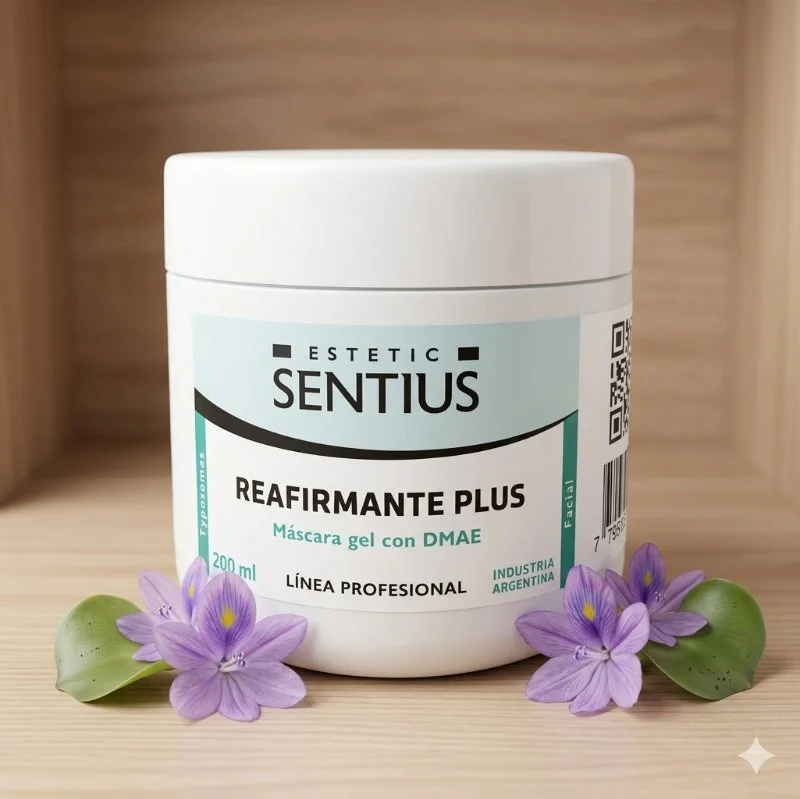 Máscara Gel Reafirmante Plus Estetic Sentius – Con DMAE y Liposomas, Línea Profesional