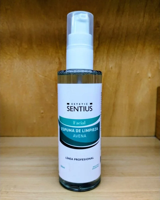 Espuma de Limpieza Facial de Avena Sentius | Limpieza Suave y Descongestiva 200 ml 2