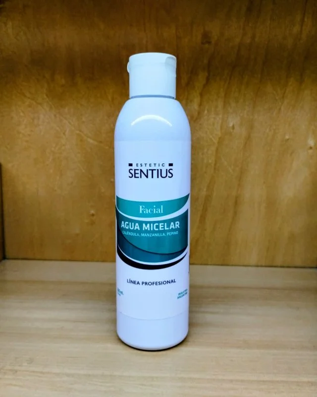 Agua Micelar Sentius Estetic | Limpiador 3 en 1 con Caléndula, Manzanilla y Pepino 200 ml 2