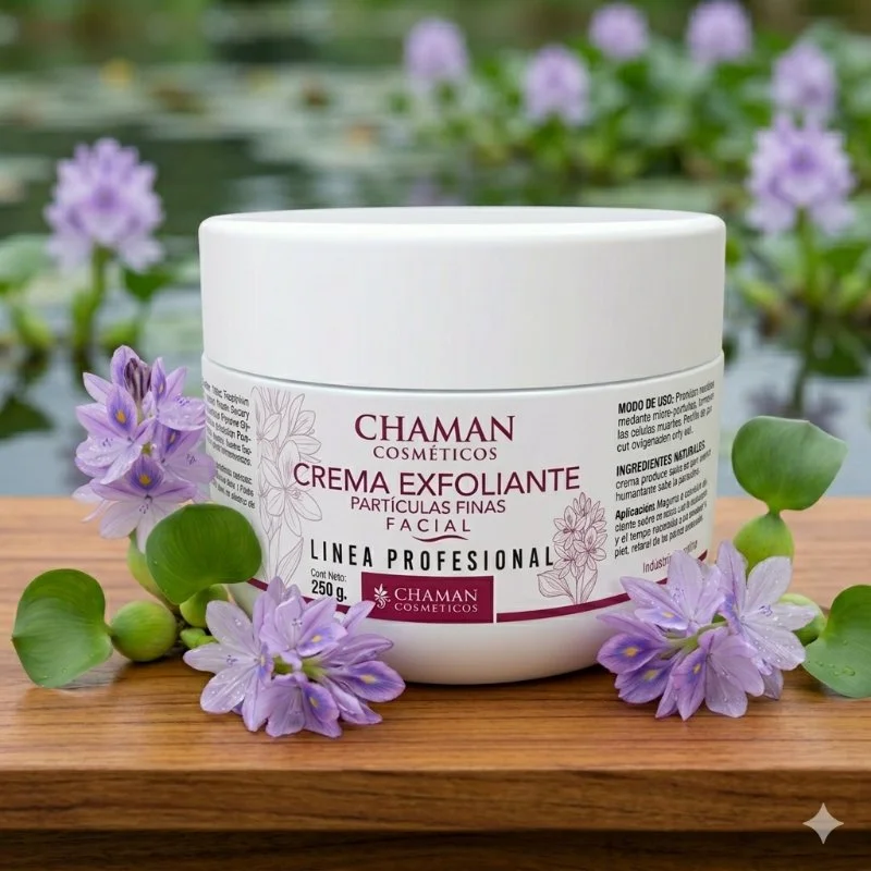 Crema Exfoliante Facial Chaman | Partículas Finas - Línea Profesional