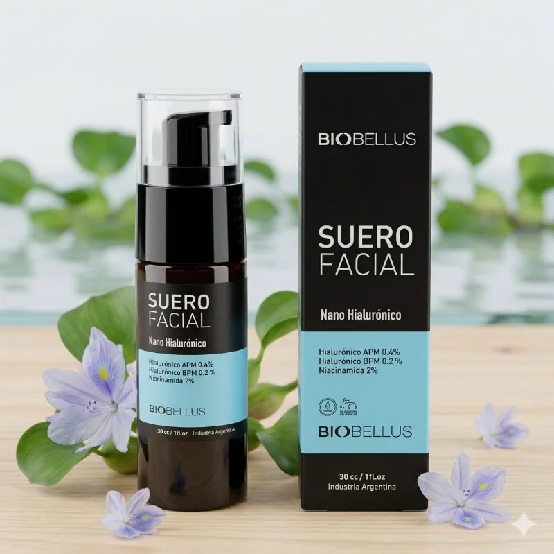 Suero Facial Biobellus Nano Hialurónico + Niacinamida