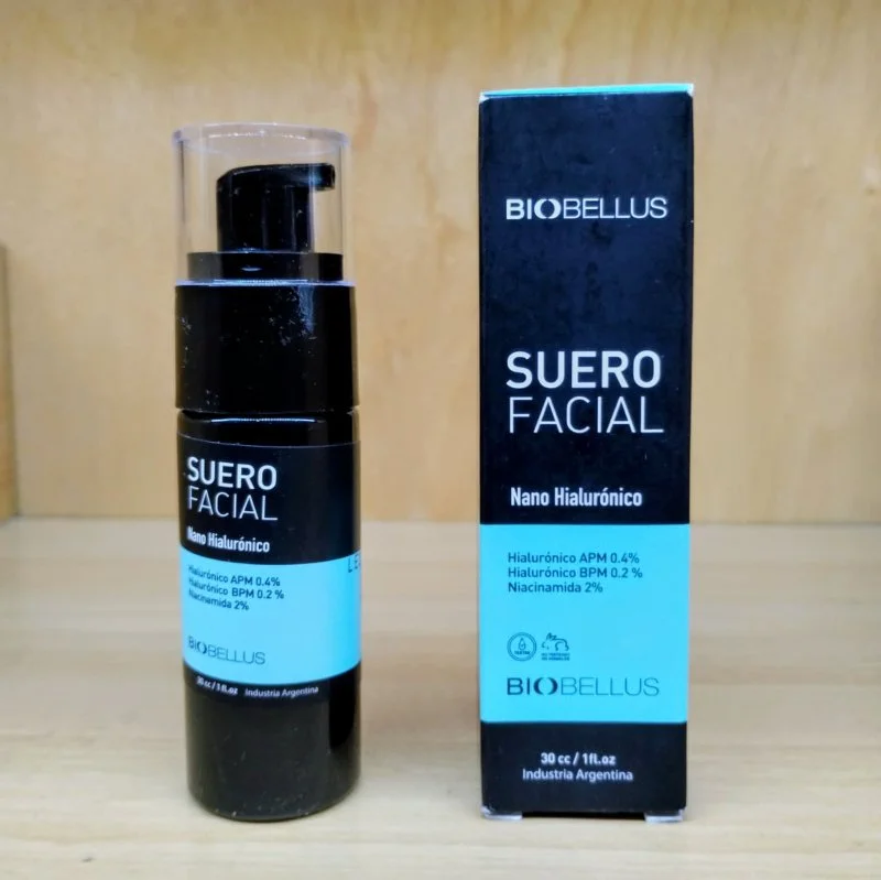 Suero Facial Biobellus Nano Hialurónico + Niacinamida 30 cc 2