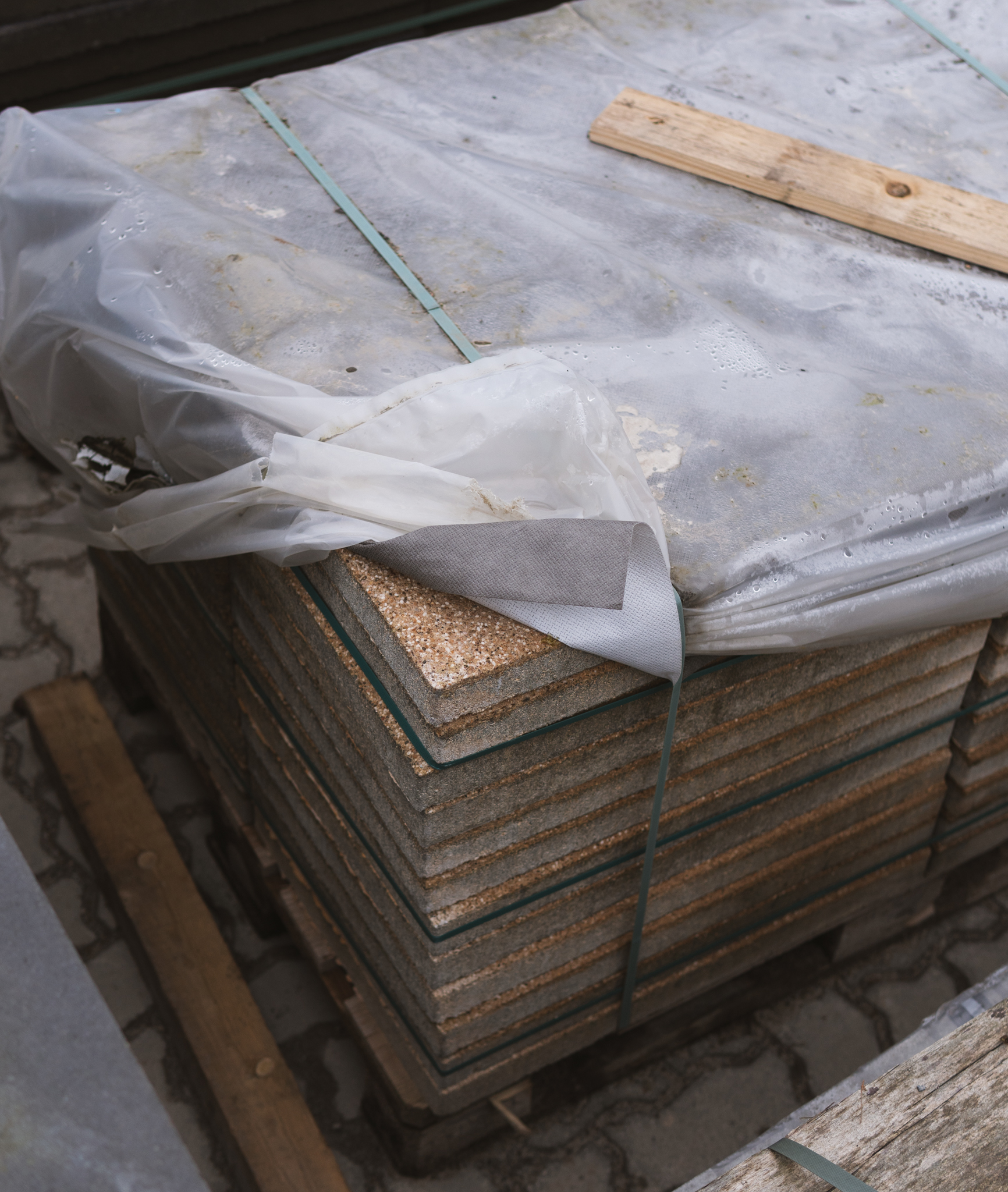 Betonplatten 60x40x5 Sandstein-gelb wassergestrahlt 
